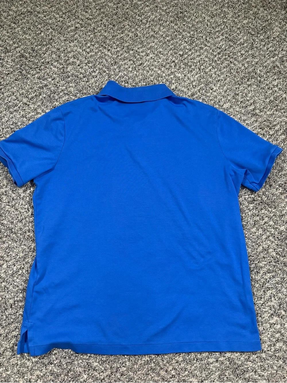 Ralph Lauren Men's Royal Blue Polo Shirt with Embroidered Pony